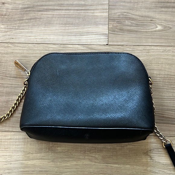 Michael Kors Black Purse - Gold Hardware - Picture 8 of 8